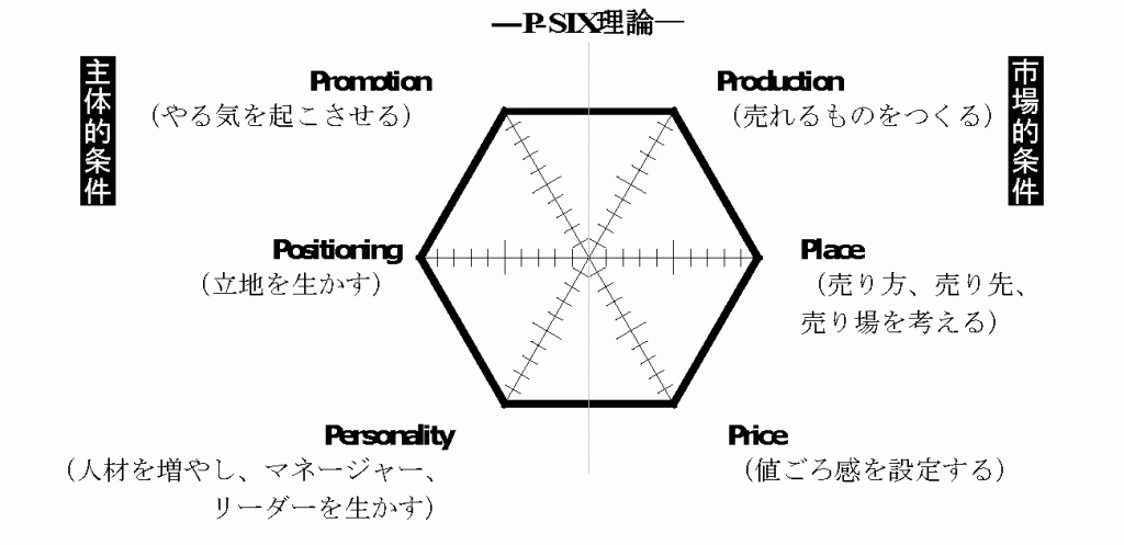 図１　P-Six理論の提案と実践
